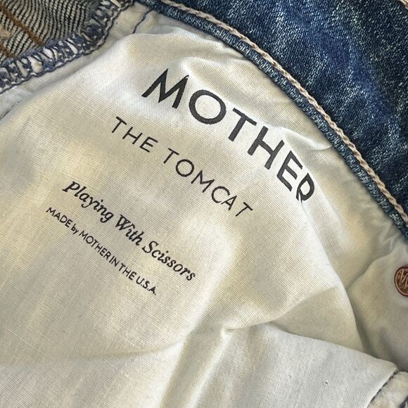 MOTHER Superior The Tomcat Playing With Scissors Distressed Size 28 1364-259 - Picture 9 of 13